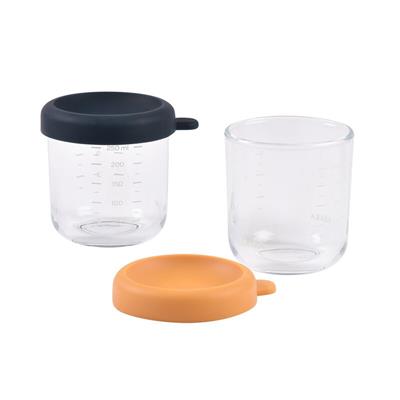 Bewaarpotjes glas 250 ml (2 stuks) Béaba