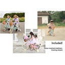 Bicycle 12" gingersnap (incl basket+wheels)