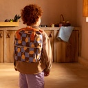 Backpack (small) checkerboard farmhouse