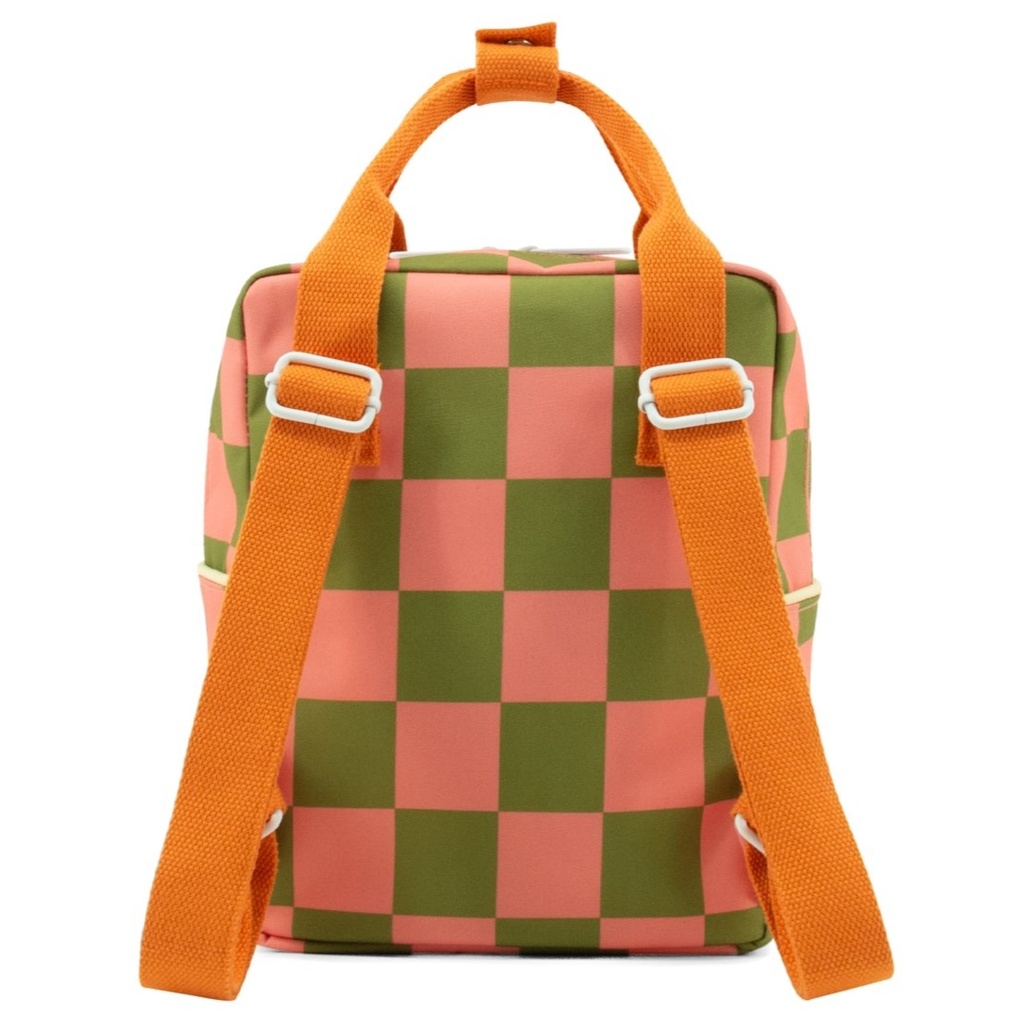 Backpack (small) checkerboard farmhouse