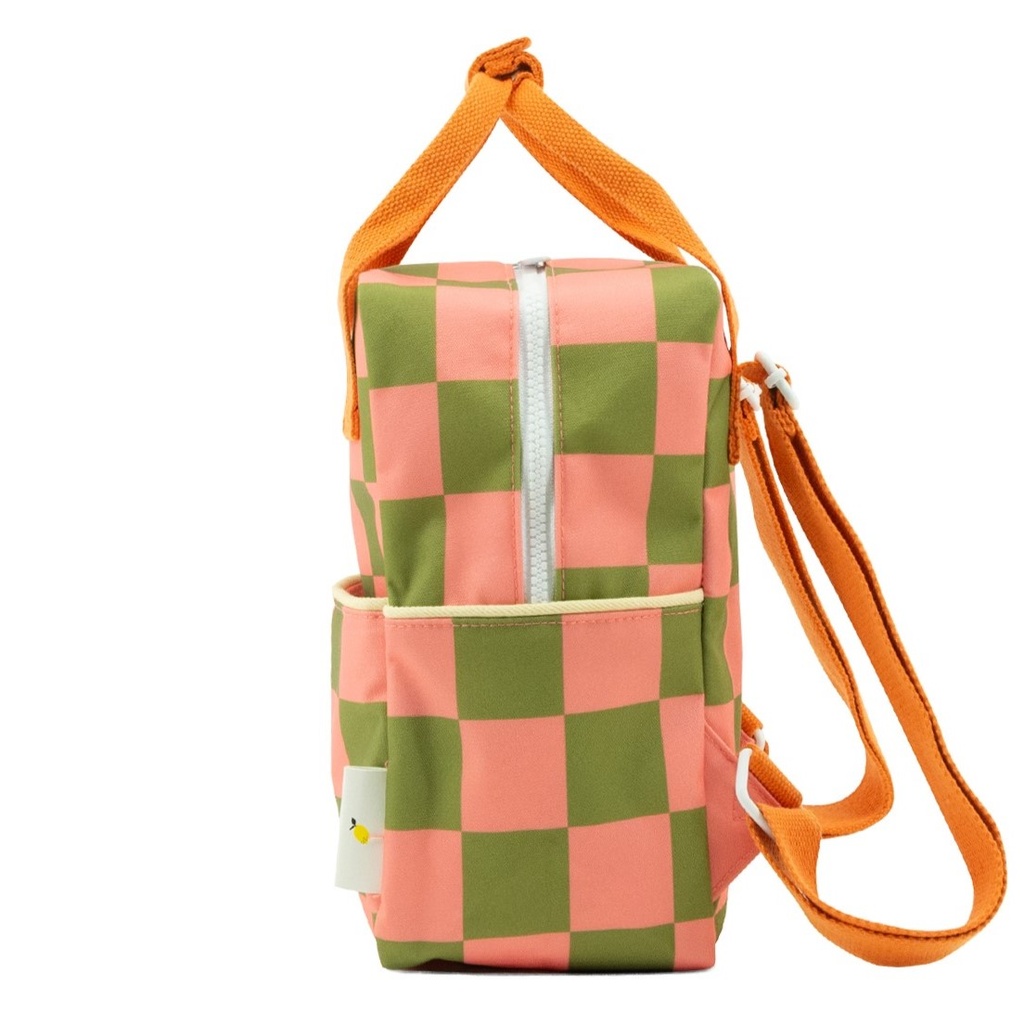 Backpack (small) checkerboard farmhouse