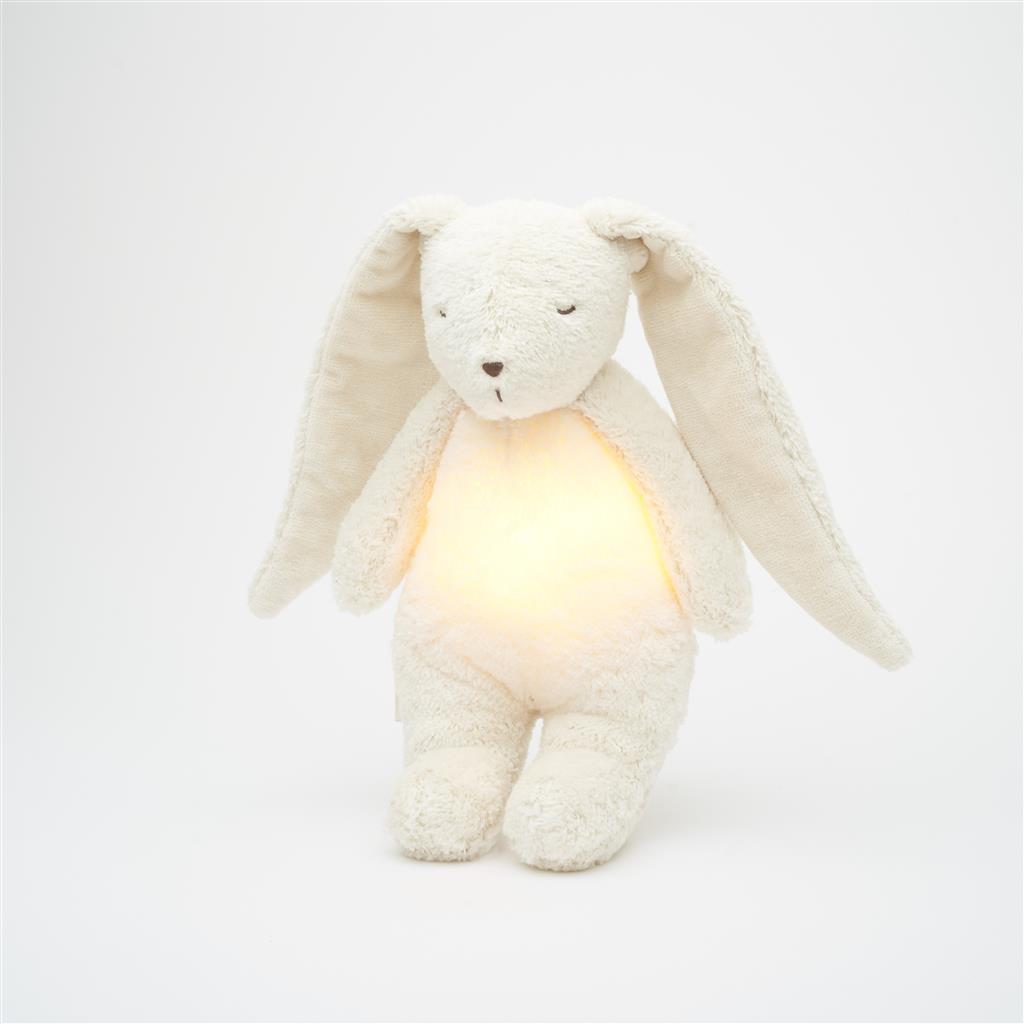 Lapin en peluche (avec son et lumière)