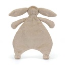 Cuddly blanket shy rabbit