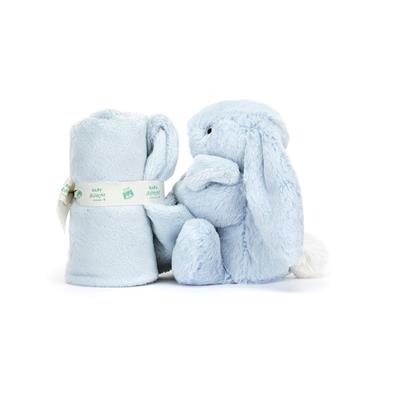 Cuddly blanket shy rabbit