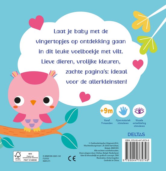 Livre d'éveil pour bébé