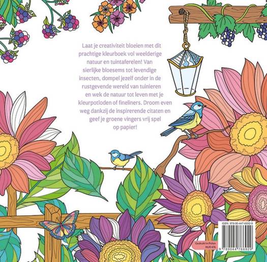 Beautiful Gardens - Coloring for adults