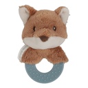 Gift set doudou, cuddly toy and teething ring