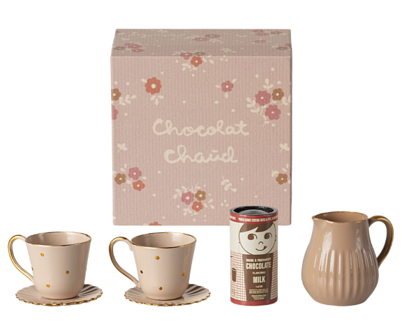 Hot chocolate set mini 4cm