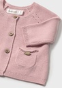 Gilet roze knit