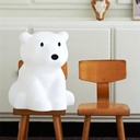 Night lamp polar bear Nanuk (36x42x42cm)