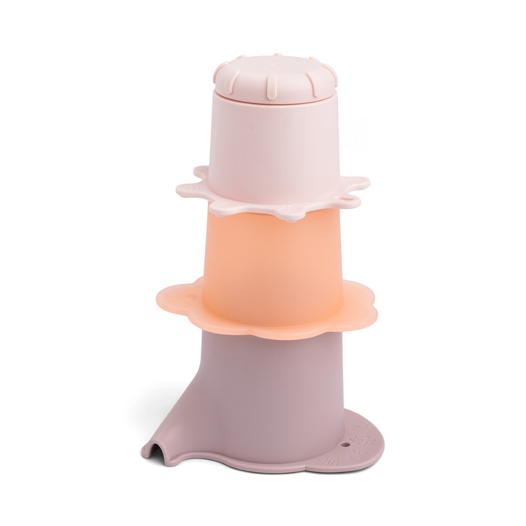 Badspeeltje stapelbare bekers (3 stuks)