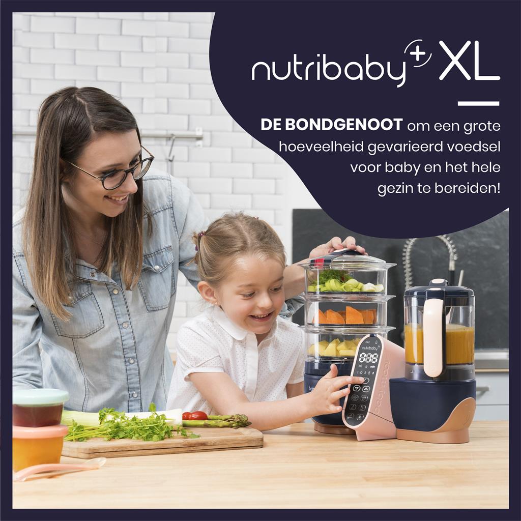 Mixeur-cuiseur vapeur nutribaby+ XL