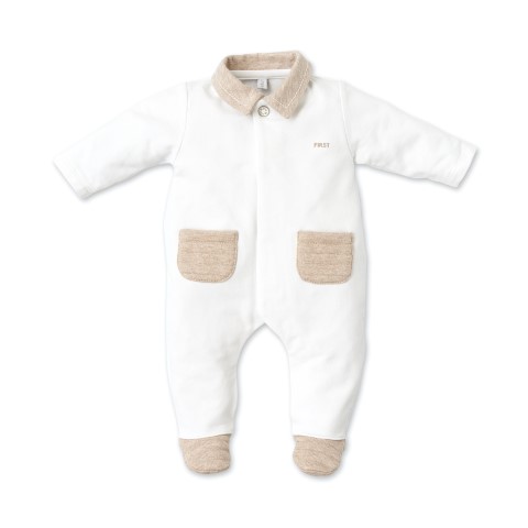Set romper, dekentje en slabbetje