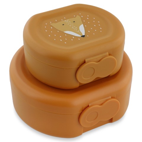 Snackbox met clip - 2 stuks