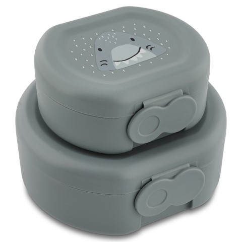 Snackbox met clip - 2 stuks
