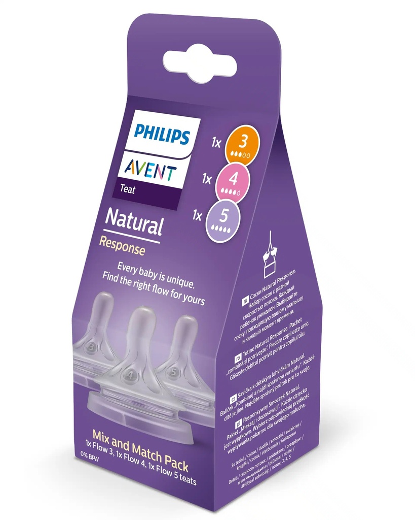 Zuigspeen - multi size pack Natural 3.0