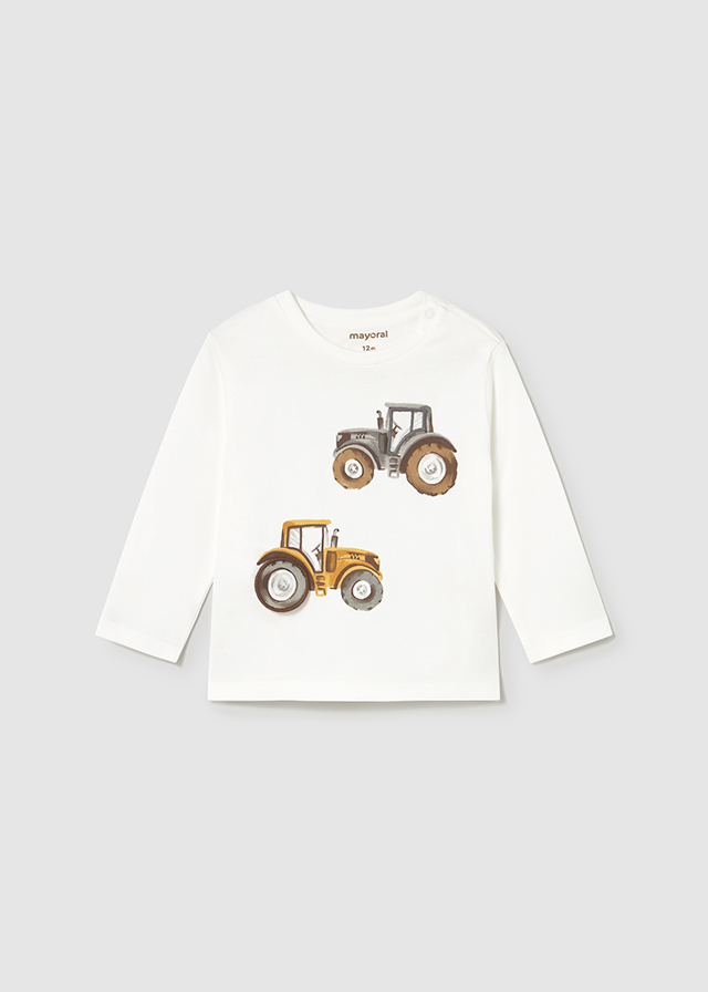 T-shirt met lange mouwen