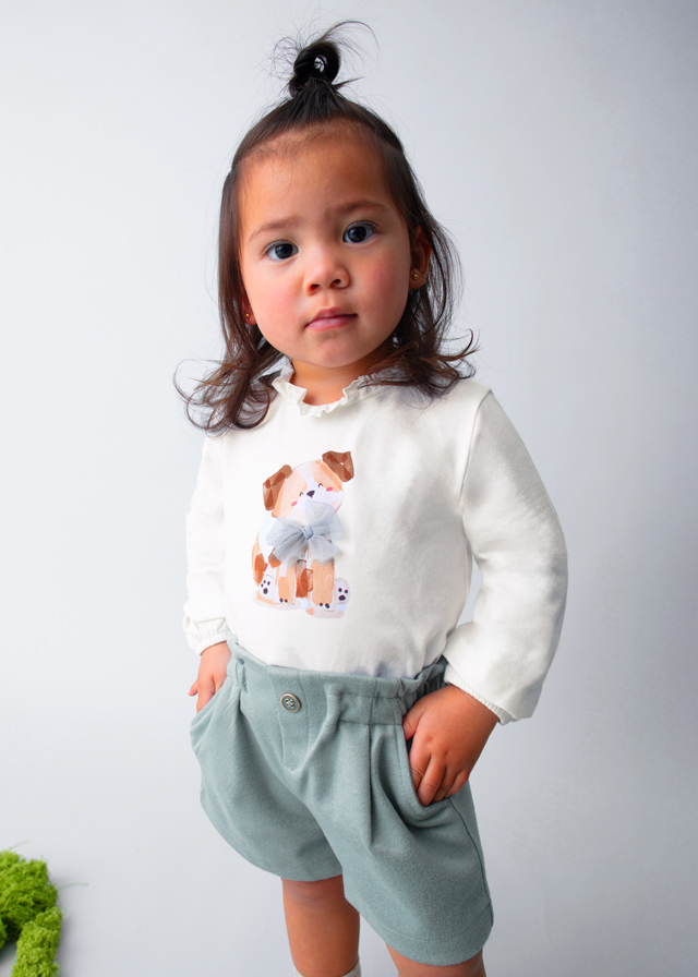 T-shirt met lange mouwen