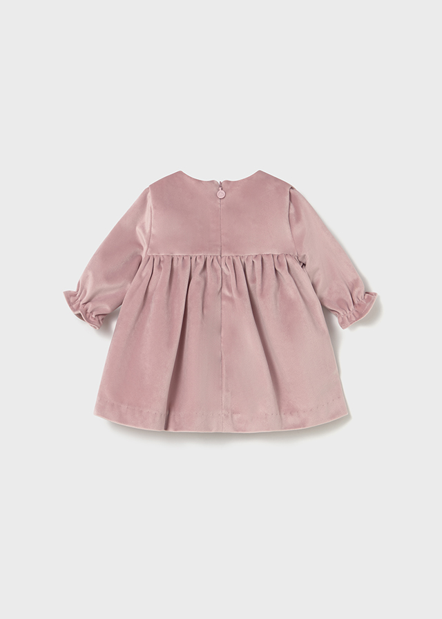 Velvet babyjurk