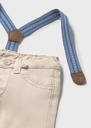 Broek met bretellen