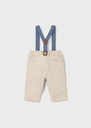 Broek met bretellen
