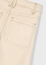 Twill broek met rechte pijpen