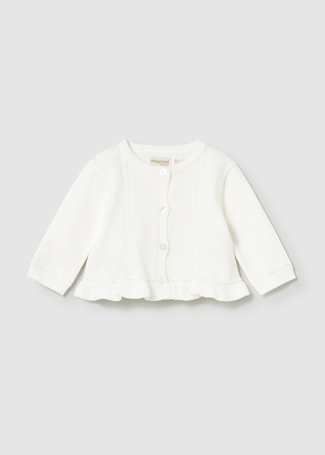 3-delige set met skort, cardigan en body