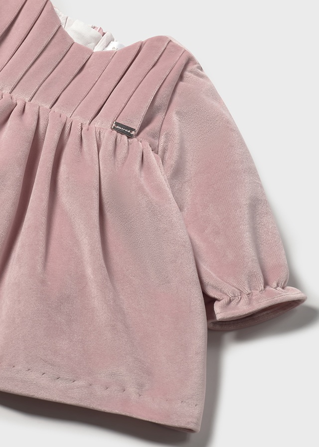 Velvet babyjurk