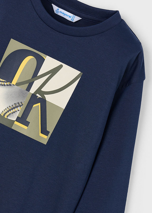 T-shirt met lange mouwen