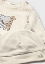 3-delige set met broek, trui en muts