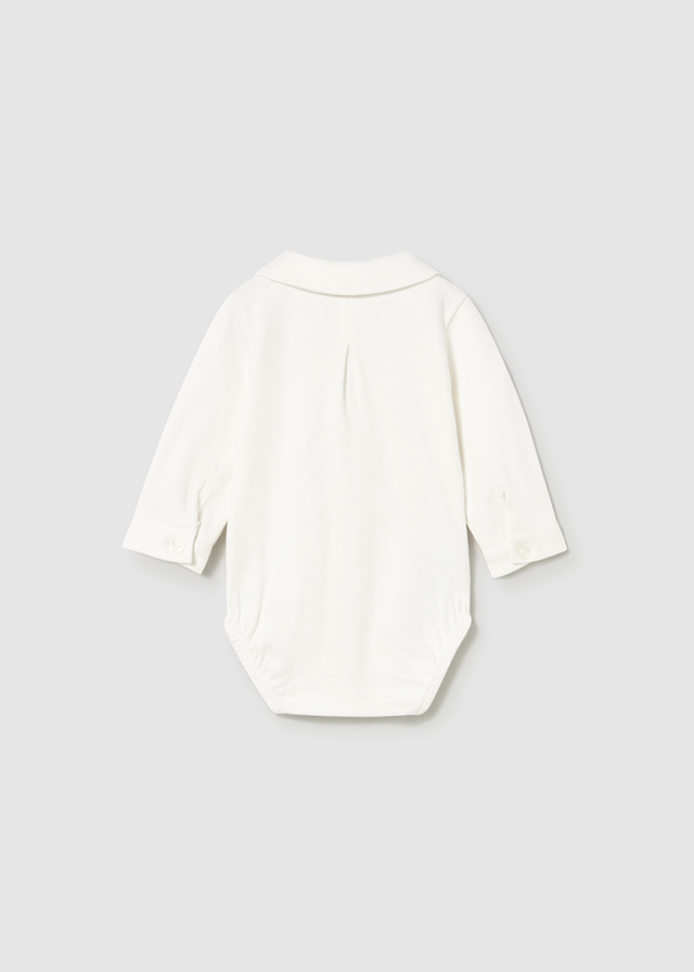 Kruippakje t-shirt met kraag