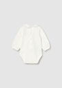 3-delige set met skort, cardigan en body