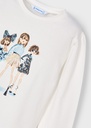 T-shirt met lange mouwen