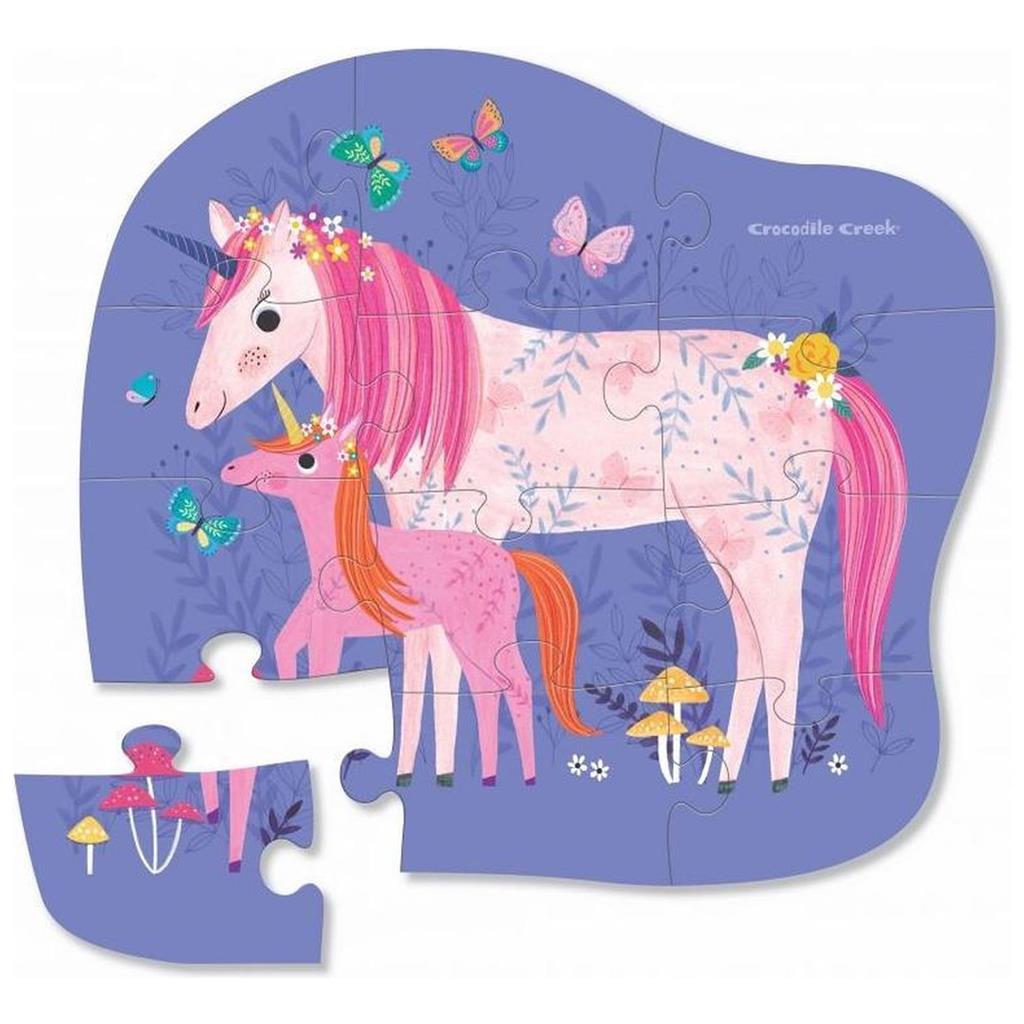 Puzzle mini (12 pièces) licorne