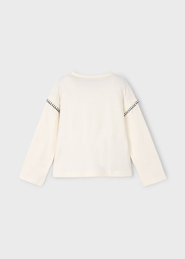 T-shirt met lange mouwen