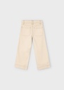 Twill broek met rechte pijpen