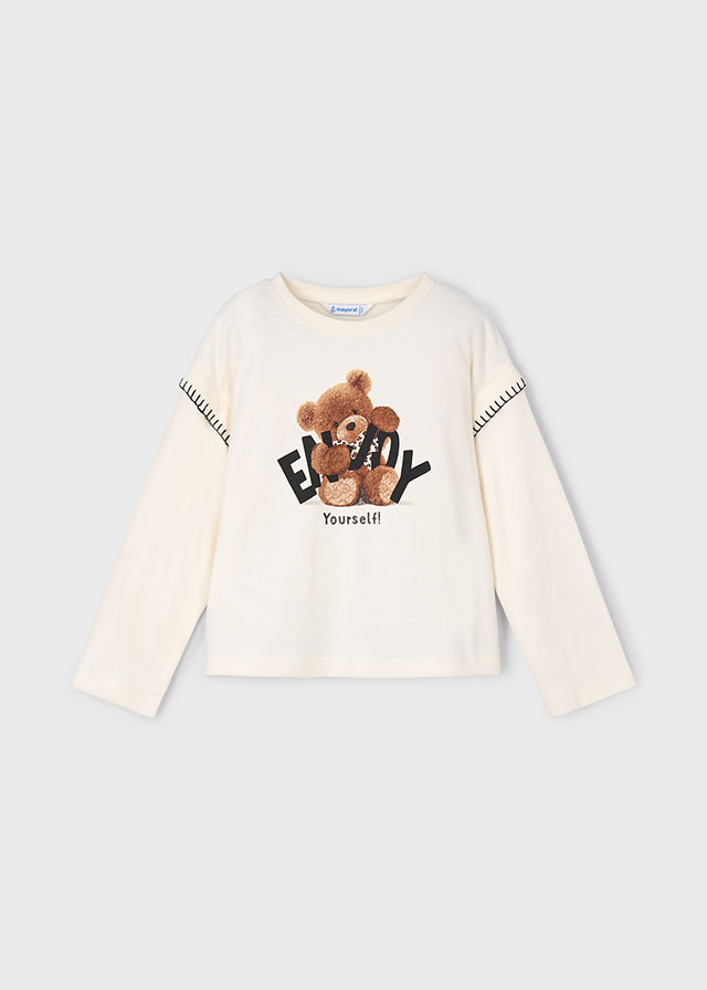T-shirt met lange mouwen