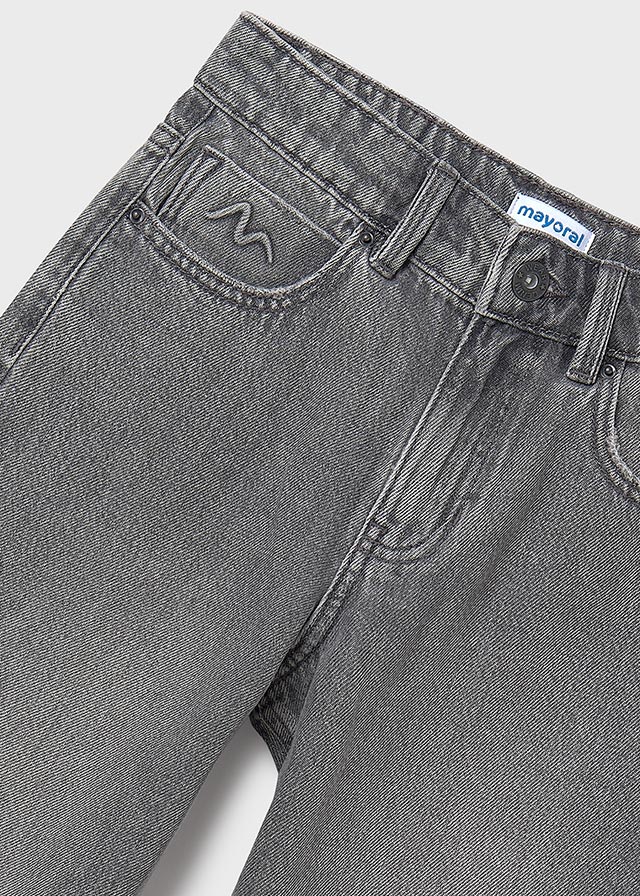 Denim broek