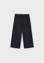 Wijde denim broek