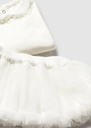 3-delige set met skort, cardigan en body