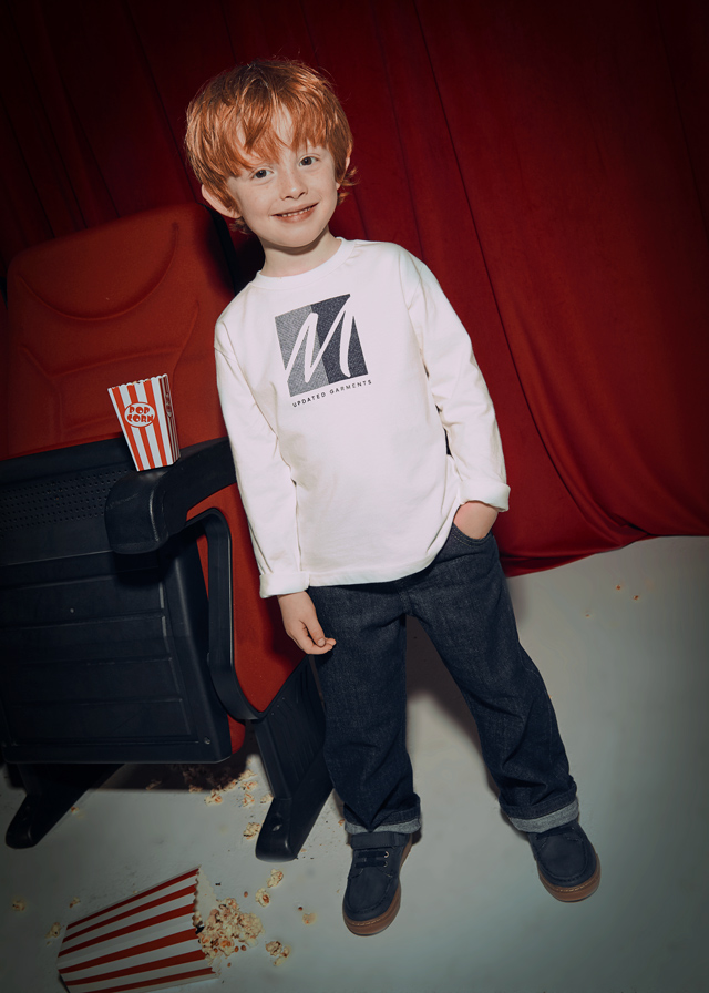 T-shirt met lange mouwen