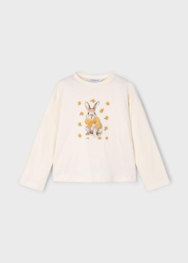 T-shirt met lange mouwen