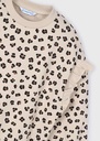 Sweater met ruffle mouwen
