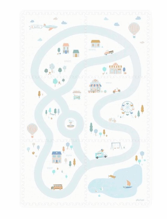 Puzzelmat village Play&Go