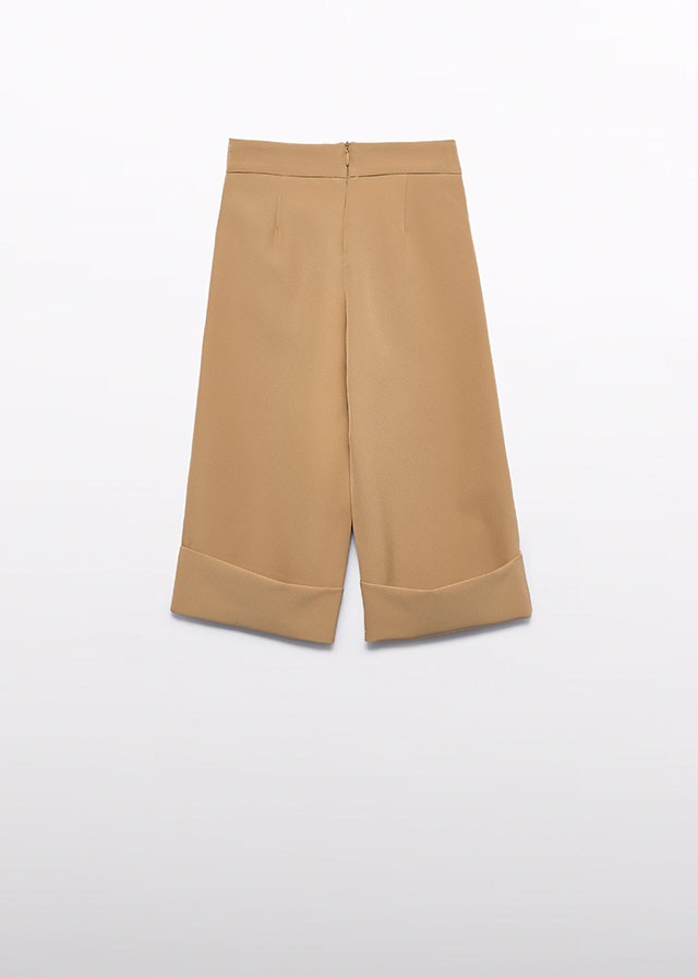 Culottebroek in crêpestof