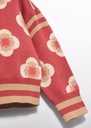 Trui met geometrische jacquardprint