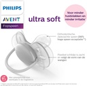 Fopspeen ultra soft +0m (2 stuks)