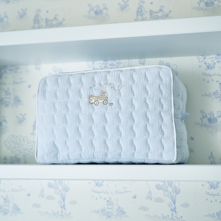 Rechthoekig toilettas – gewatteerd