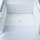 Donsovertrek bed en sloop (100x135cm)