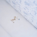 Donsovertrek bed en sloop (100x135cm)